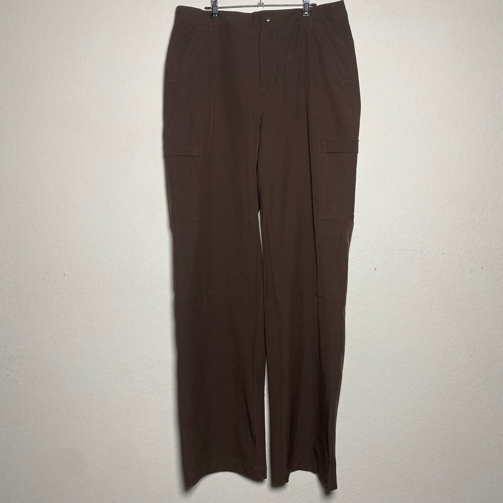 Old Navy Cargo Pants L Tall Brown Womens Gorpcore StretchTech Quick Dry Utility